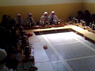 Hafiz M S Hashmi Visited Muhayul Islam Lilbinat Pindora Herdo , visited sewing centre wich was started last year