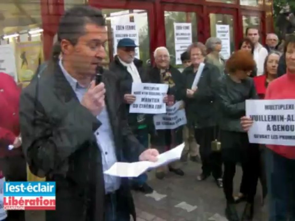 Clap de fin pour le cinéma Eden : les Romillons manifestent