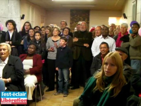 Présidentielle : réaction au QG du PS à l'annonce des résultats du 1er tour