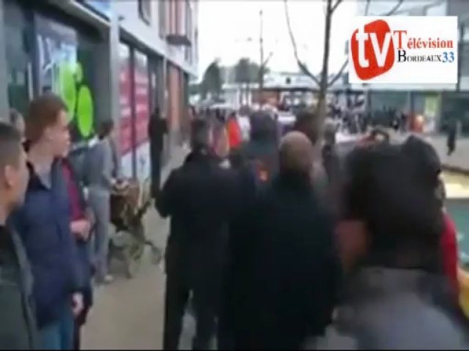 inauguration du pont Jacques-chaban-delmas samedi 16 Mars 2013 en présence de François Hollande