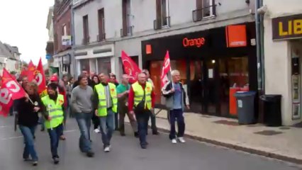 Un cortège de 150 manifestants à Laon