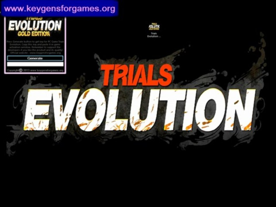Trials Evolution Gold Edition Activator Serial codes