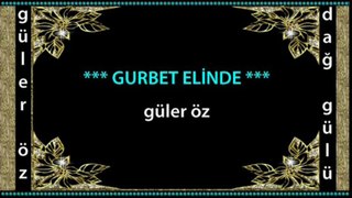 Gurbet elinde güler öz dağ gülü