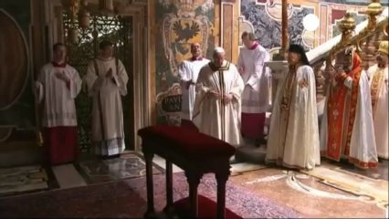Ceremonia de inicio del pontificado de Papa Francisco