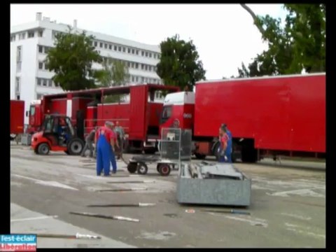 Le cirque Arlette Gruss arrive à Troyes. Première mission : monter le chapiteau