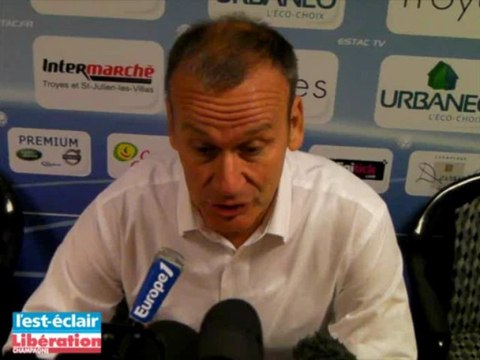 Estac 2-0 Nantes. La réaction de l'entraîneur de l'Estac