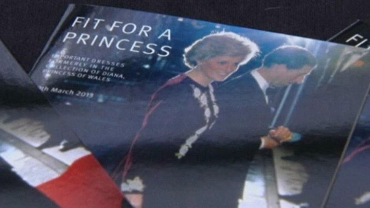 Diana dresses auctioned off in London