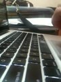 Behind the Scenes -- How I Type -- Live Mathletics L1 (fingers view)