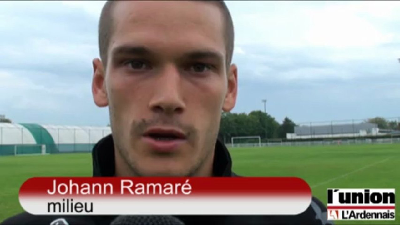 Le retour à l'entraînement du Stade de Reims de Johann Ramaré