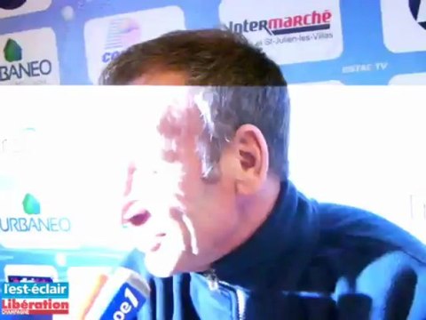 Les réactions des entraîneurs après le match Estac-Reims