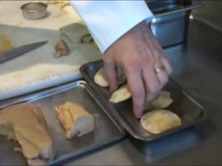 Raviole au foie gras d'Arnaud Lallement