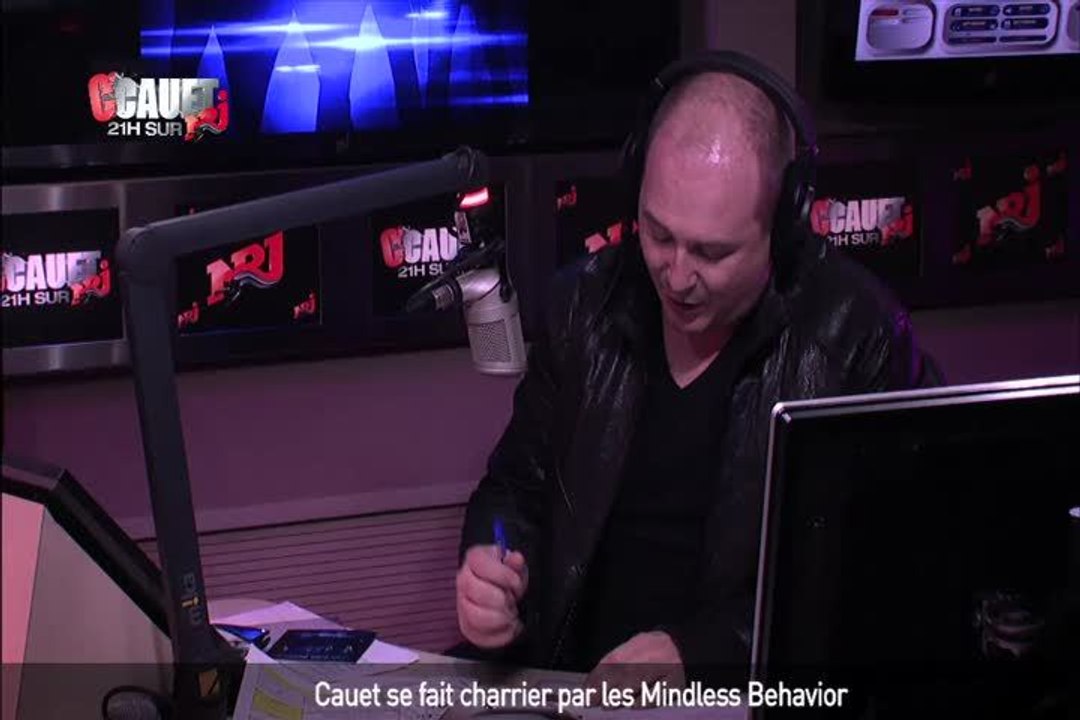 Cauet se fait charrier par les Mindless Behavior - C'Cauet sur NRJ