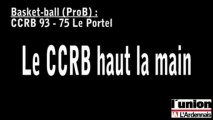 Basket-ball (ProB) : CCRB haut la main