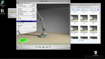 3ds Studio Max - 1803 Compressing an image sequence to a movie