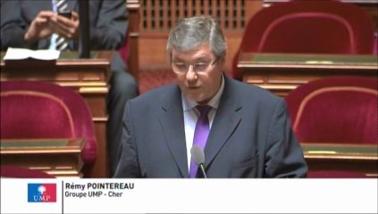 Rémy Pointereau, Sénateur du Cher : Financement de la réforme des rythmes scolaires