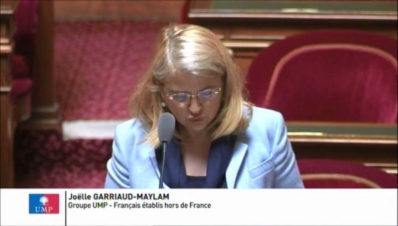Joëlle Garriaud-Maylam, Sénateur représentant les français établis hors de France : Assurance chômage des Français ayant travaillé à l’étranger
