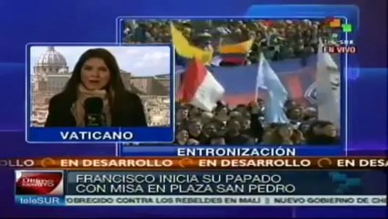 Misa de inicio del pontificado del papa Francisco