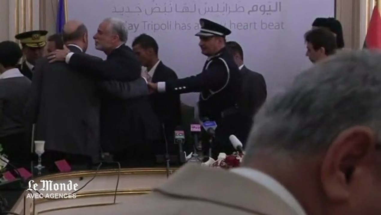 Nicolas Sarkozy en Libye pour un voyage éclair