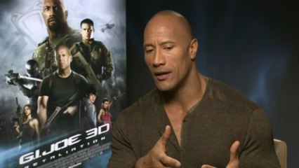 The Rock on GI Joe: Retaliation