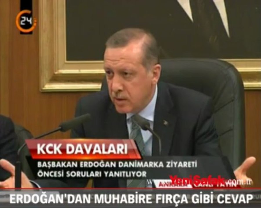 Erdoğan'dan muhabire fırça gibi cevap