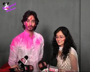 Holi celebration on the set of 'Uttaran''