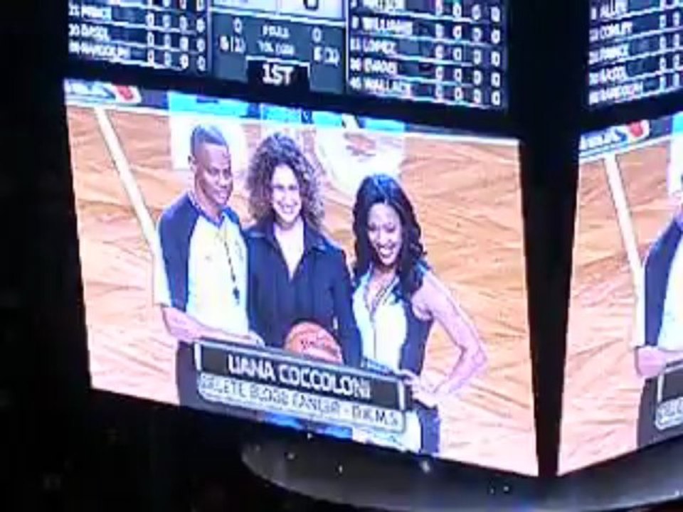 02/24/2013 - Grizzlies Vs. Nets - Starting Lineup Introductions