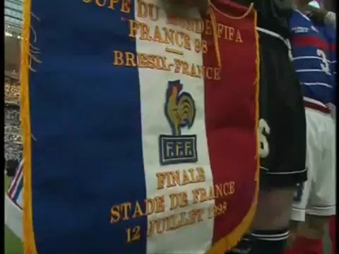 La Marseillaise jouée avant France - Brésil en finale du Mondial 1998
