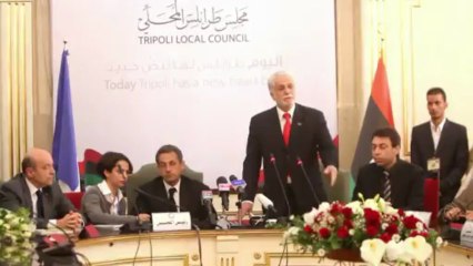 Nicolas Sarkozy en Libye pour rencontrer les autorités