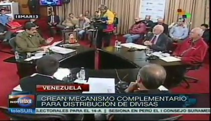 Gobierno venezolano lanza sistema complementario de divisas