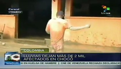 Emergencia en 40 municipios colombianos por ola invernal