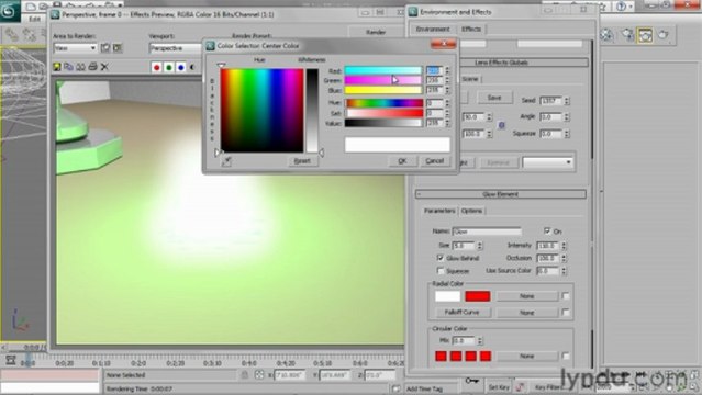 3ds Studio Max - 148 Creating a lens effect glow