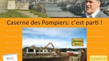 La nouvelle Caserne des Pompiers à Namur, c'est parti