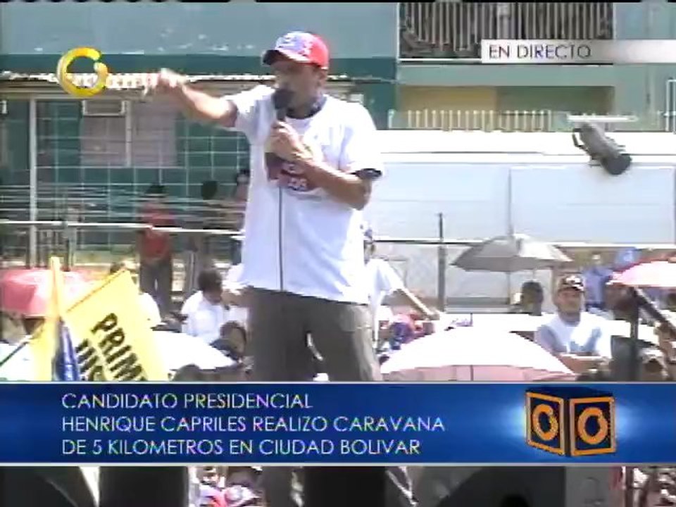 Capriles: No quieren debatir porque la verdad los haría añicos
