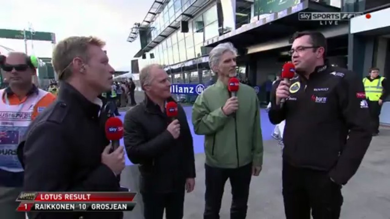 Australia 2013 - Interview Eric Boullier