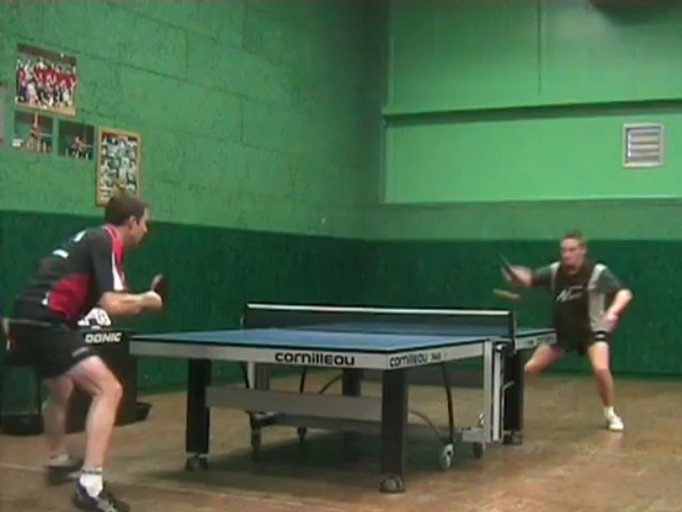 Tennis de Table - G. Nicolas VS DESGACHES Guillaume Part2