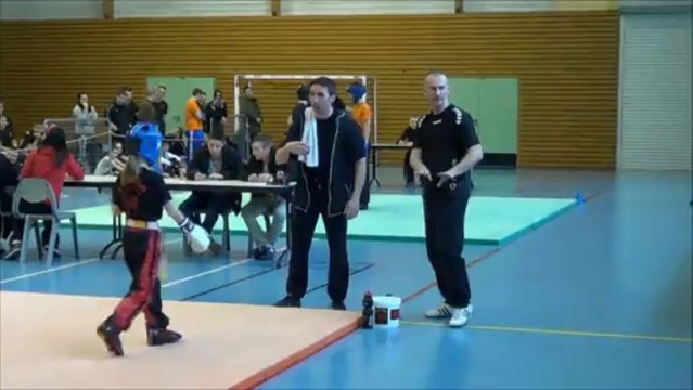 lana 1er combat tournoi des novices