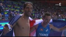 1500m - Mahiedine Mekhissi-Benabad et Simon Denissel (ChE 2013 d'athlétisme en salle - Göteborg)