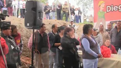 Entrega de un terreno para la edificación de las instalaciones del bachillerato “Diego Rivera” Ixticpan