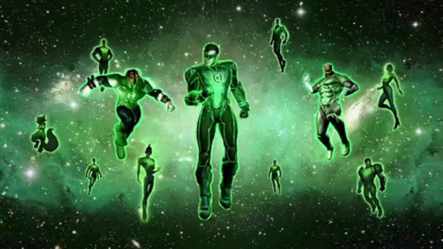 Injustice : Les Dieux Sont Parmi Nous - Gameplay d'un combat entre Green Lantern et Aquaman