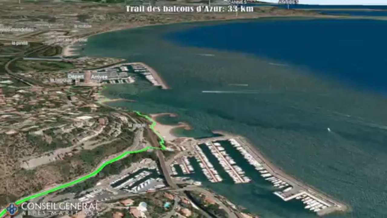 Trail des Balcons d'Azur 33km