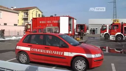 TENTA LA RAPINA E DA' FUOCO AL MARKET