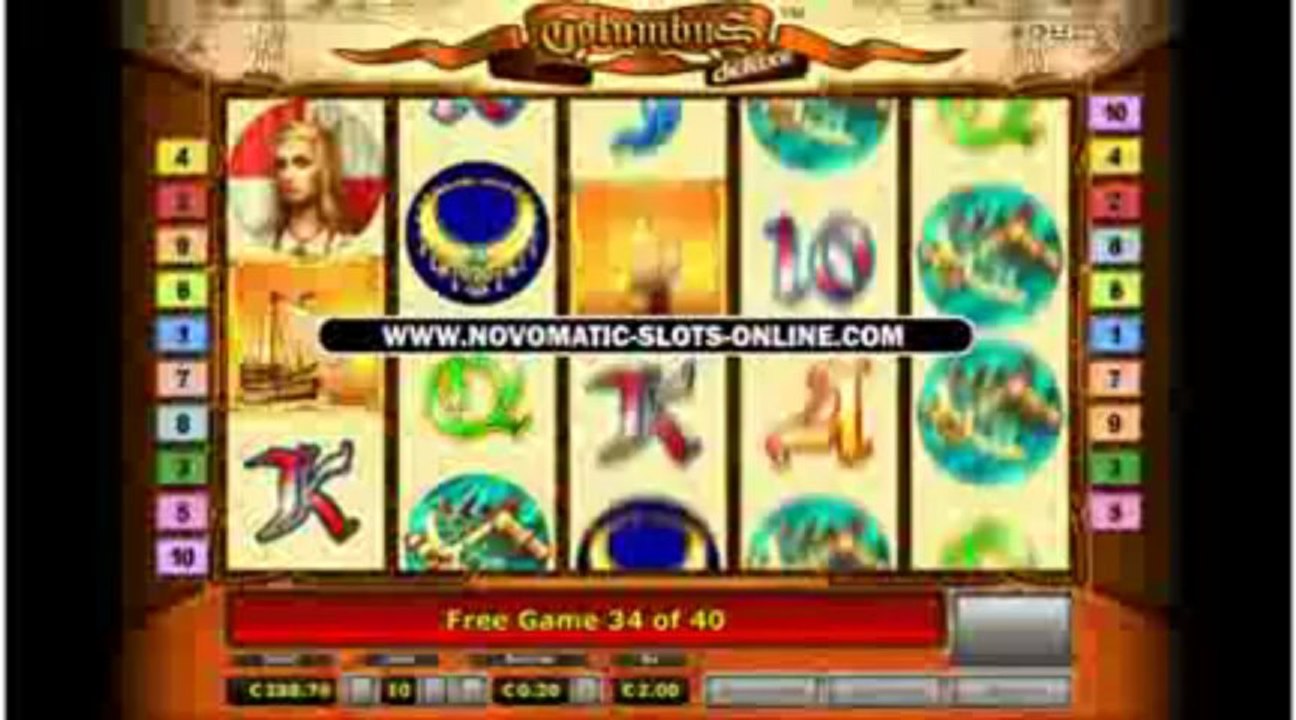 Columbus Deluxe _ Real Money - 40 Free Games