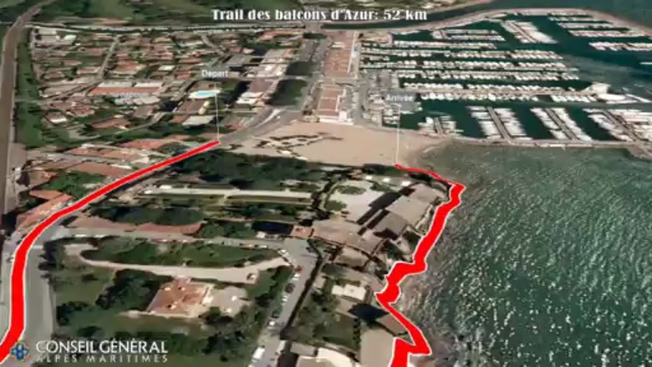 Trail des Balcons d'Azur 52 km