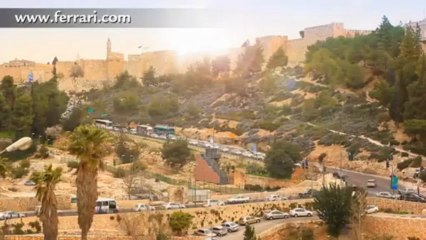 Ferrari on the streets of Jerusalem