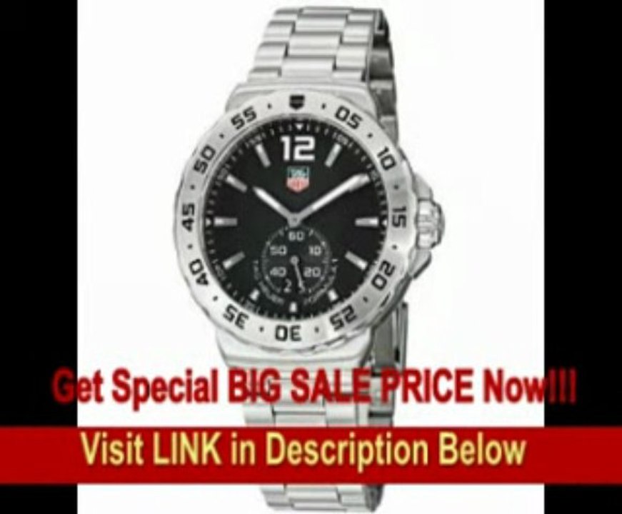 [REVIEW] TAG Heuer Men's WAU1112.BA0858 Formula 1 Black Dial Stainless Steel Watch