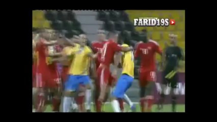 Nene'nin yumruğu sahayı karıştırdı