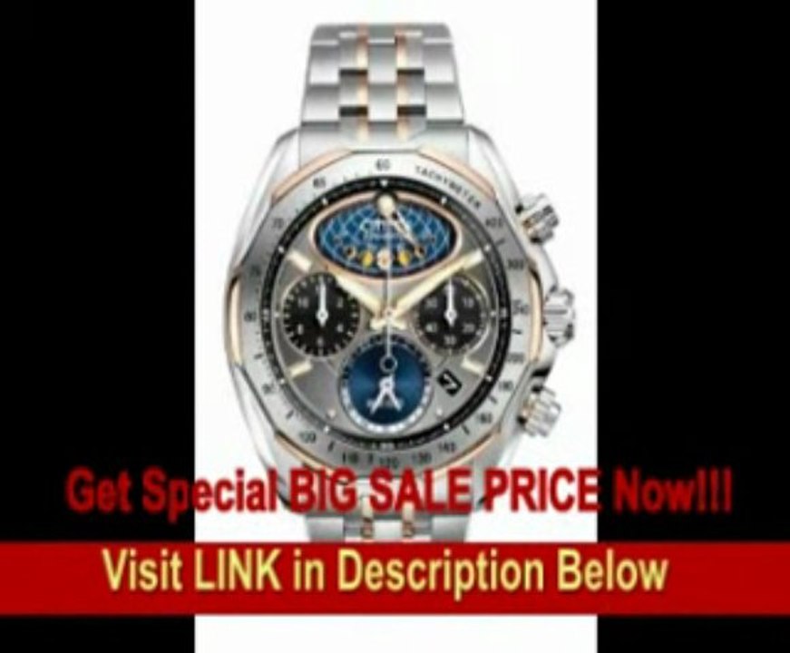 [SPECIAL DISCOUNT] Citizen Men's AV3006-50H The Signature Collection Eco-Drive Moon Phase Flyback Chronograph Watch