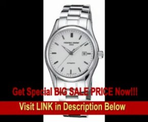 [BEST BUY] Frederique Constant Men's FC303S6B6B Index Silver Automatic Dial Watch