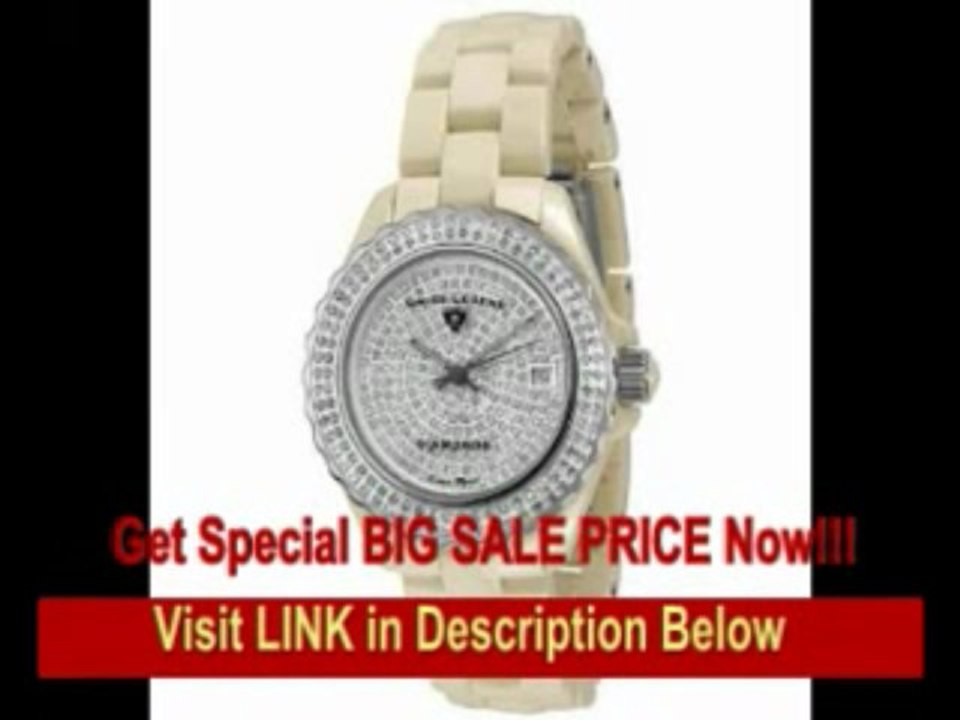 [BEST PRICE] Swiss Legend Women's 20052-BGWFS Karamica Diamonds Collection Ceramic Watch
