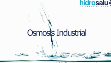 Hidrosalud, empresa dedicada al tratamiento de agua a nivel industrial por medio de osmosis inversa